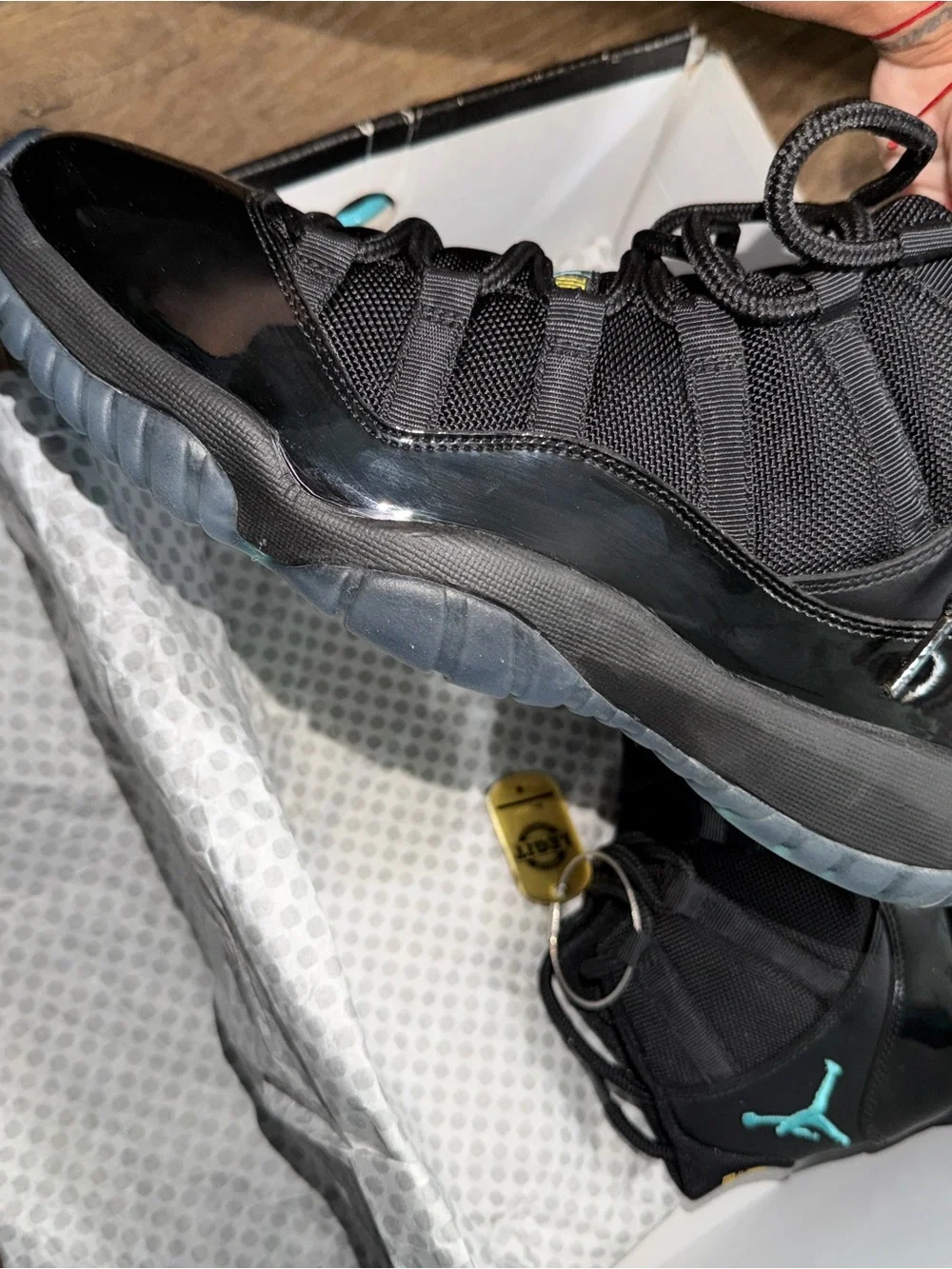 Jordan retro 11 - Black gamma